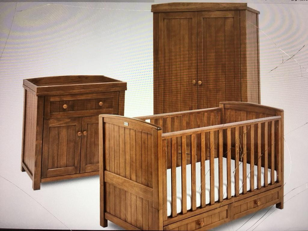 nursery furniture sets silver cross